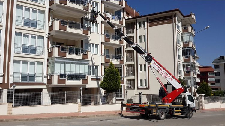 Denizli Sepetli Vinç Kiralama